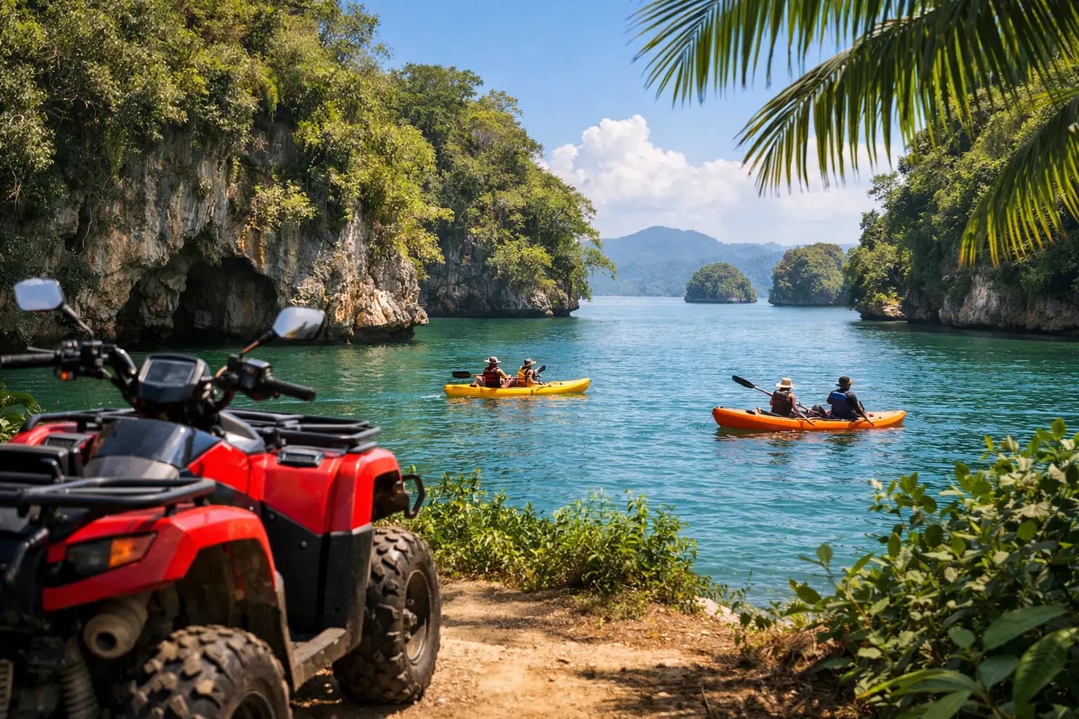 Avventura in ATV + Kayak a Los Haitises