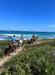 Punta Cana: Prohlídka pláží a polí na koni s průvodcem — Guided tour and outdoor activity